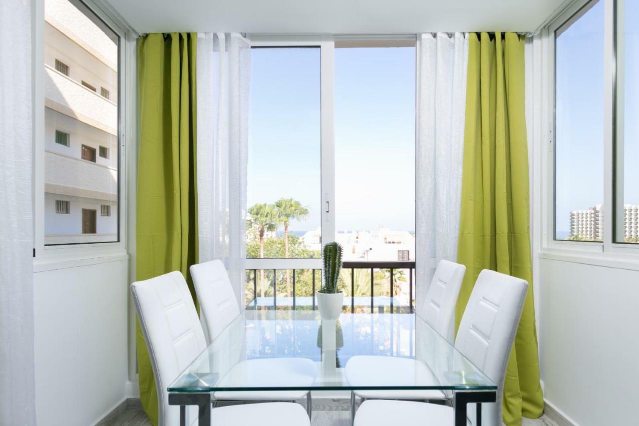 408 Enchanting El Dorado Accommodation, Sea View! Playa de las Américas Exterior foto